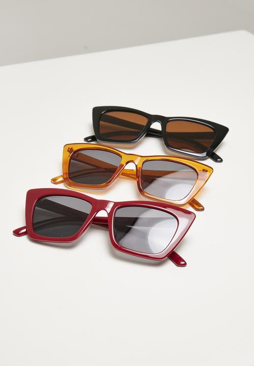 Immagine prodotto Urban Classics Occhiali da sole Tilos 3-Pack
