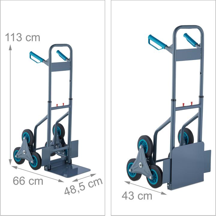 Produktbild Relaxdays Treppensackkarre (200 kg)