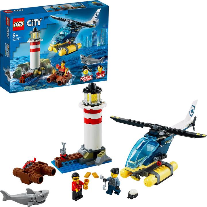 Actual product image LEGO City arrest at the lighthouse (60274, LEGO City)