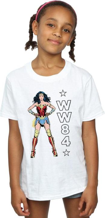 Image du produit - T-shirt WONDER WOMAN STANDING LOGO - Fille (140, 146)