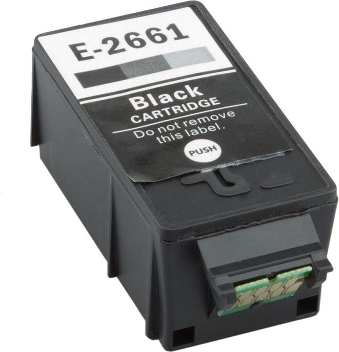 Image du produit Plutoos Epson T266 T2661 Cartouche XXL compatible, Noir C 13 T 26614010 (CF)