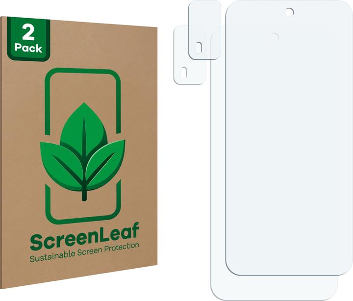 Immagine prodotto ScreenLeaf Pellicola protettiva sostenibile Pellicola protettiva dello schermo chiara trasparente (2 Pezzo/i, Nokia XR21)