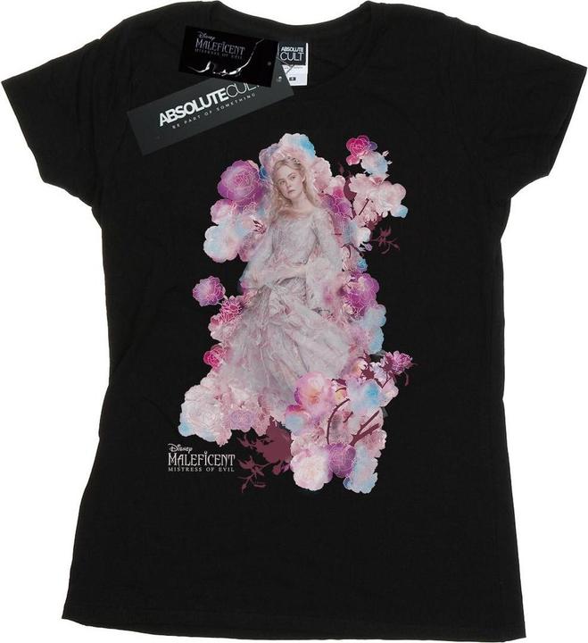 Disney Maleficent Mistress Of Evil Aurora Rose Bush TShirt (S)