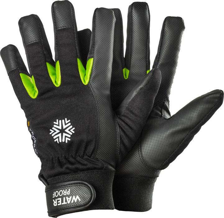 Immagine prodotto Tegera Ejendals 517, Guanti da officina, Nero, Verde, Adulto, Adulto, Lattice, Poliestere (11)