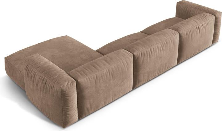 Image du produit Micadoni Canapé D'Angle Droit Modulaire, "Martina", 3 Places, 332x176x75 Fabriqué en Europe (Canapé d'angle)