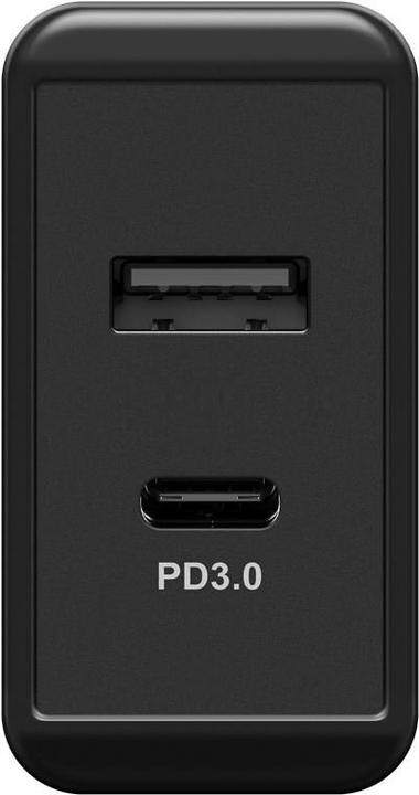Actual product image Goobay Dual USB Quick Charger (30 W)