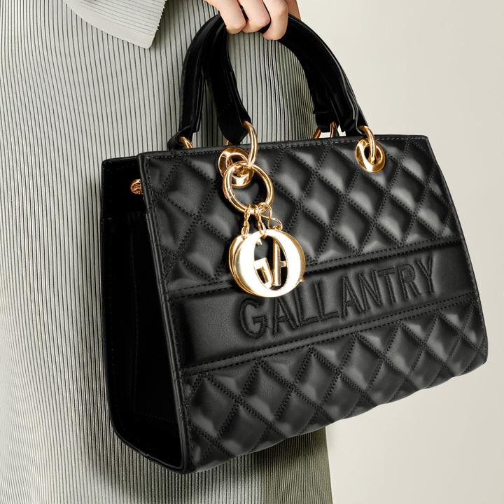 Image du produit Gallantry La Matelassé Shiny Sac à main en similicuir (15 l)