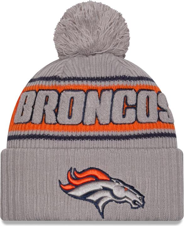 Actual product image New Era NFL Sideline Winter Cap Denver Broncos Grey