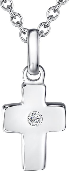 Produktbild Lulu & Jane Kreuz Sterling Silber Diamant silber - 33466 (Sterling Silber)