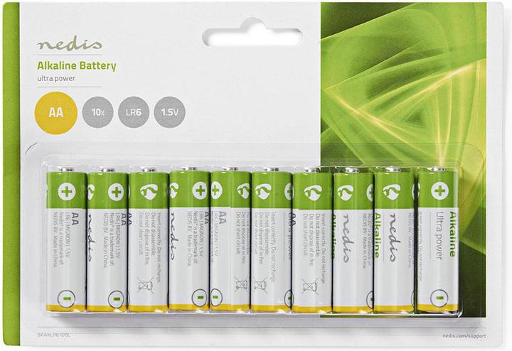 Actual product image Nedis Alkaline battery AA | 1.5 V DC | 10 blisters (10 pcs., AA)