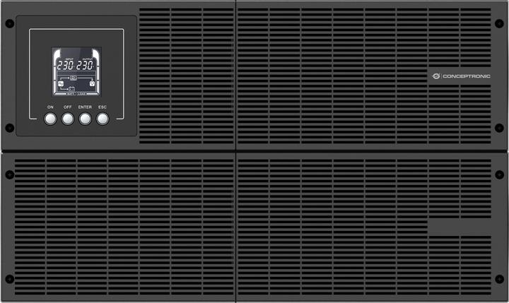 Image du produit Conceptronic ZEUS USV 6000VA 6000W Online UPS,IEC EPO Port (6000 VA, 6000 W, Double convertisseur en ligne Onduleur)
