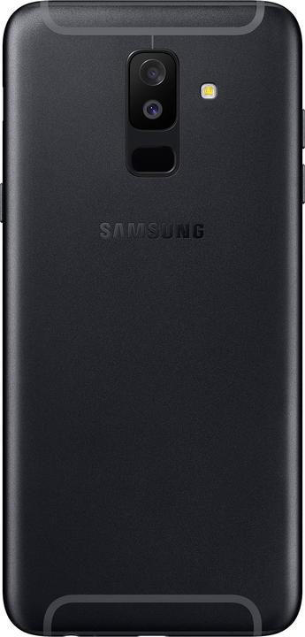 Actual product image Samsung Galaxy A6+ (2018) EU (32 GB, Black, 6", Dual SIM + SD, 16 Mpx, 4G)