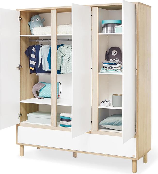 Produktbild Pinolino Flow (Babybett, Wickelkommode, Kinderkleiderschrank)