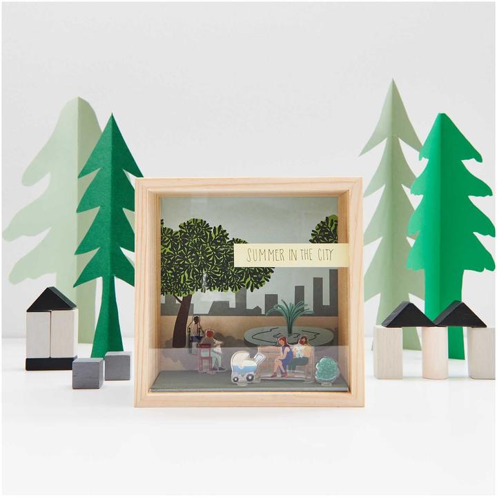 Actual product image Rico Design Mini Figure Object Box 13 x 13 x 8 cm