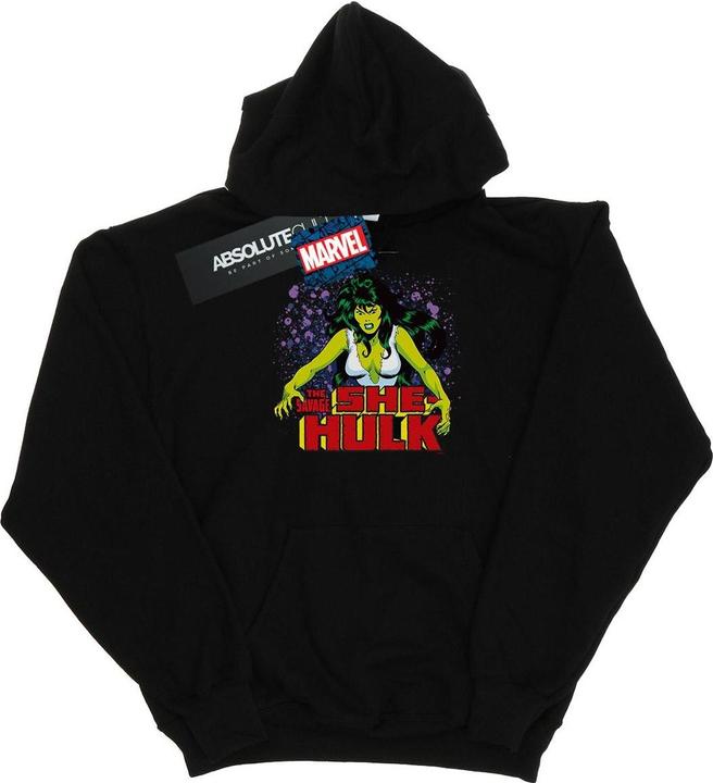 Actual product image Womens/Ladies The Savage She-Hulk Hoodie (S)