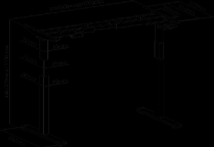 Actual product image LogiLink Desk frame