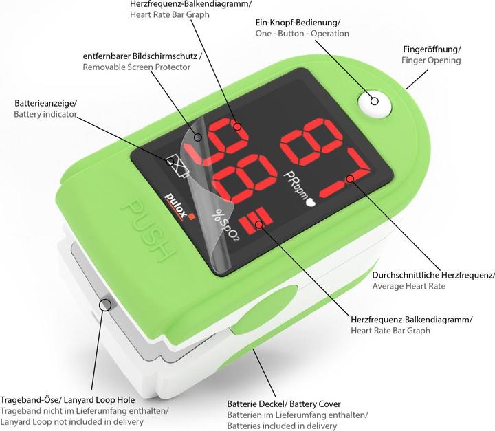 Actual product image Pulox PO-100