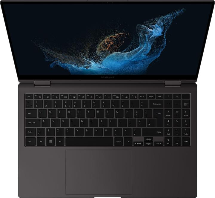Image du produit Samsung Galaxy Book2 Pro 360 (clavier français) (15.60", Intel Core i7-1260P, 16 Go, 512 Go, Sans disposition de clavier)