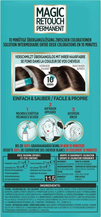 Immagine prodotto L'Oréal Paris Ritocco magico permanente (2 Nero)