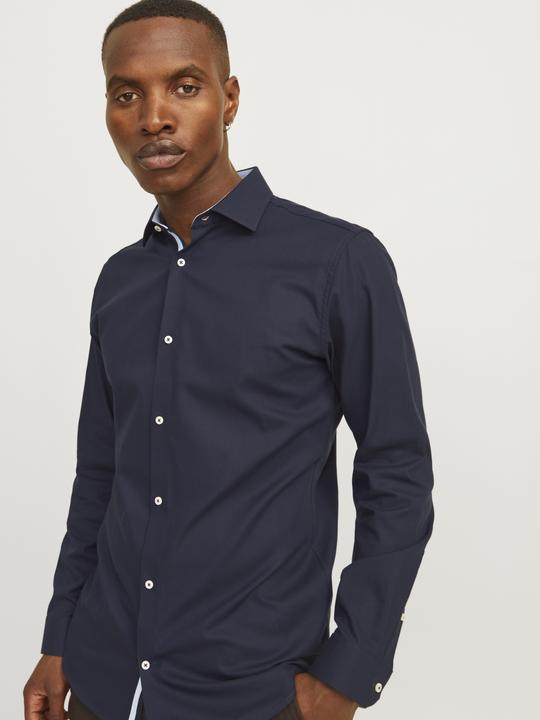 Actual product image Jack & Jones Jprblaparker Detail L/S Shirt Noos (S)