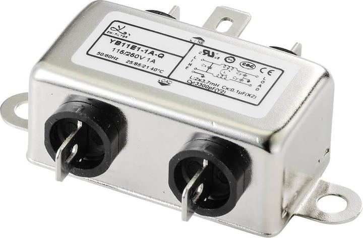 Actual product image Tru Components TC-10101428 Entstörfilter 250 V/AC 1 A 3.7 mH (L x B x H) 64 x