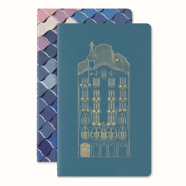 Actual product image Moleskine 2024 LE CASA BATLLO CAHIER L 13x21 LINE SET (Lined)