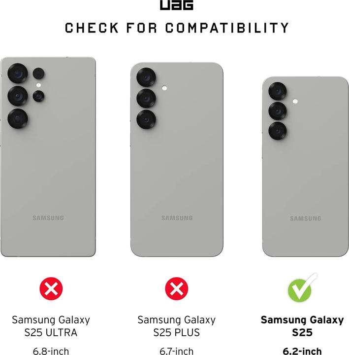 Actual product image UAG Pathfinder with Magnet (Samsung Galaxy S25)