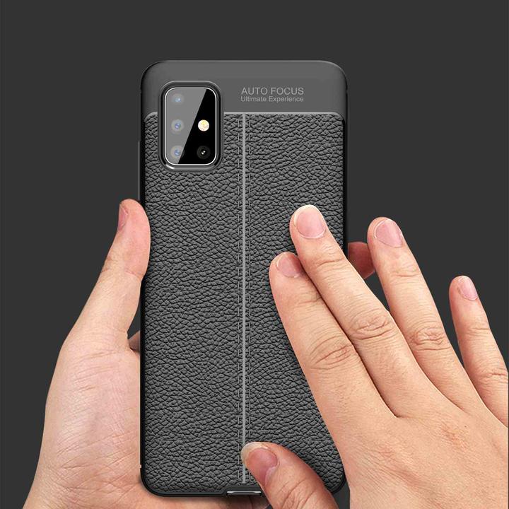 Image du produit Cadorabo TPU Cover similicuir structure (Samsung Galaxy M40s)