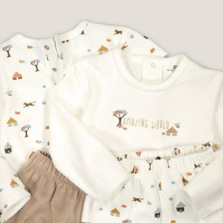 Immagine prodotto La Redoute Collections Pigiama 2 pezzi in velluto (98)