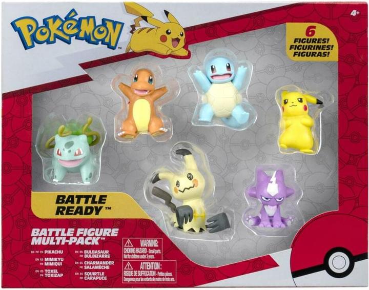 Actual product image Jazwares Pokémon Battle Pack