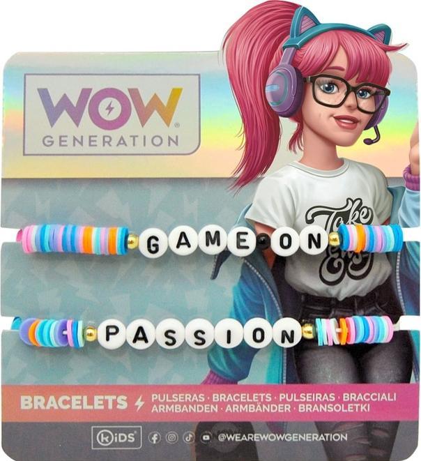 Image du produit Kids Licensing Wow Generation bracelets ass. (Matières plastiques)