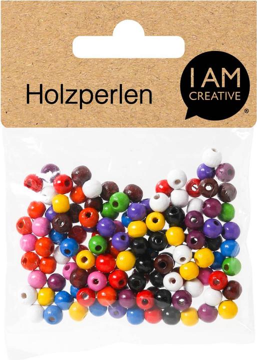 I Am Creative Miscela di perline di legno
