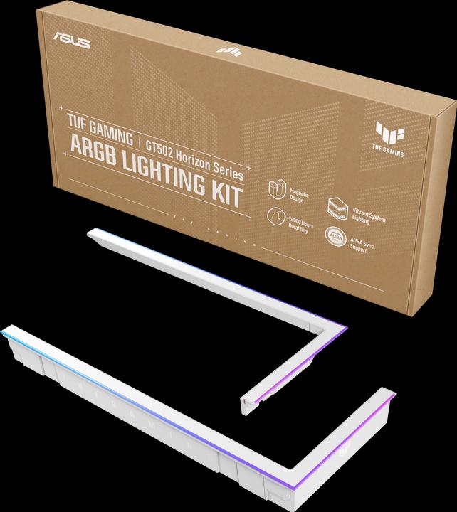 Actual product image ASUS Acc GT502 HORIZON ARGB LIGHTING KIT White