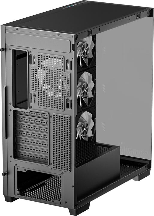 Produktbild NoName CG580 4F (schwarz, Tempered Glass x 2) (ATX, mATX, ITX)