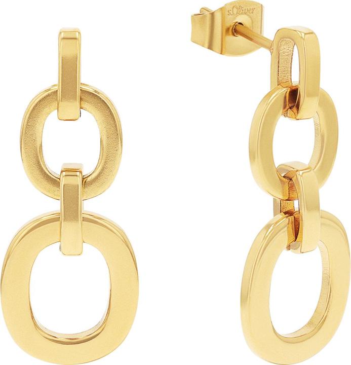 S.Oliver Ohrschmuck für Damen, Edelstahl (Edelstahl)