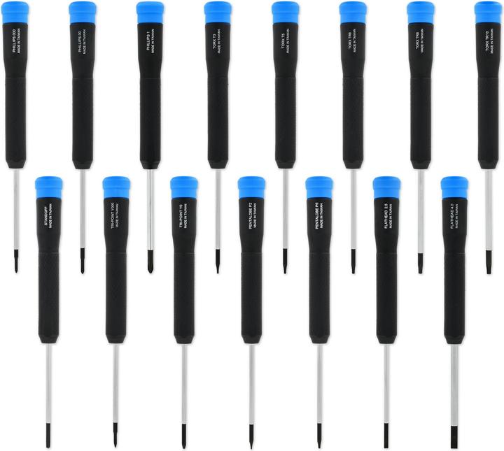iFixit Hand screwdriver set (Cross recess, Phillipps cross recess (PH), Torx (TX))