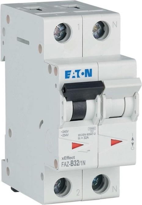 Produktbild Eaton MOE FAZ-B32/1N LS-Schalter 32A 1+N-p B-Char