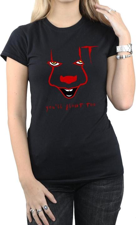 Actual product image Universal Textiles Womens/Ladies Pennywise Float Cotton T-Shirt (M)