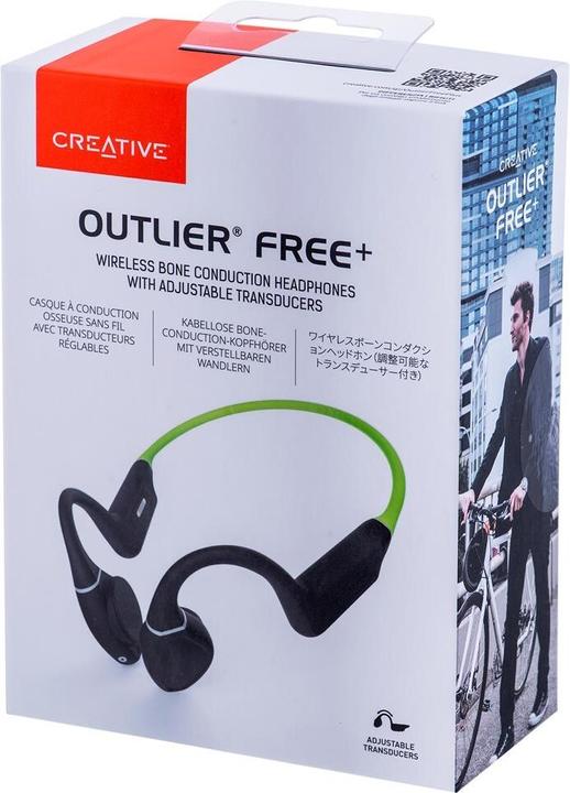 Produktbild Creative Słuchawki kostne Outlier FREE Plus GR (10 h, Kabellos)