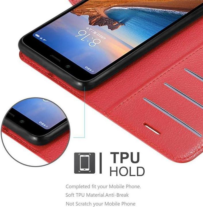 Actual product image Cadorabo Book with stand function cover (Xiaomi Redmi 7A)