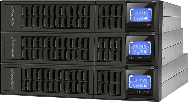 Actual product image Powerwalker VFI 1000 CRM LCD 1000VA / 800W Online UPS Tower/Rack Double Converter SNMP Slot 31cm Depth (1000 VA, 800 W, Online double converter UPS)