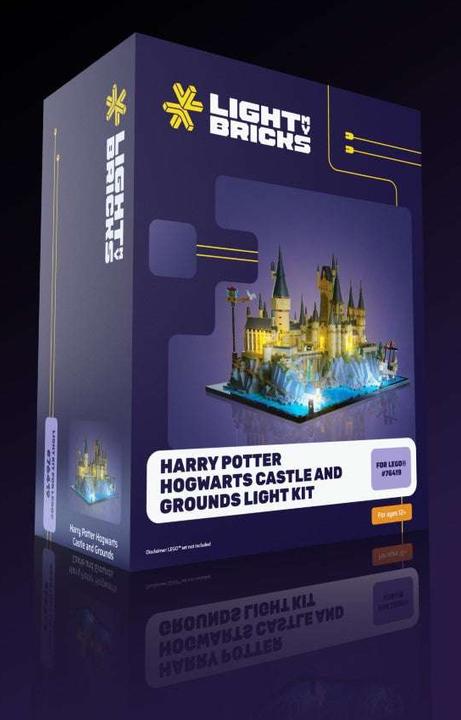 Image du produit Light my bricks LMB 2.0 Jeu de lumières LED pour LEGO 76419 Harry Potter Château de Poudlard avec terrain du château