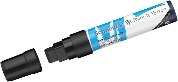 Actual product image Schneider Acrylic marker Paint-It 330 15mm black (Black, 15 mm, 1 x)