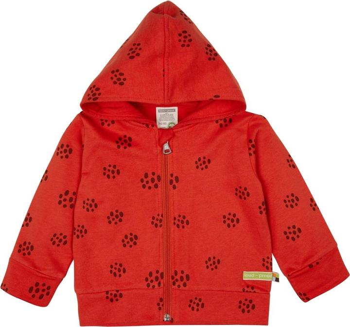 Produktbild loud + proud Kapuzenjacke mit Druck (68)