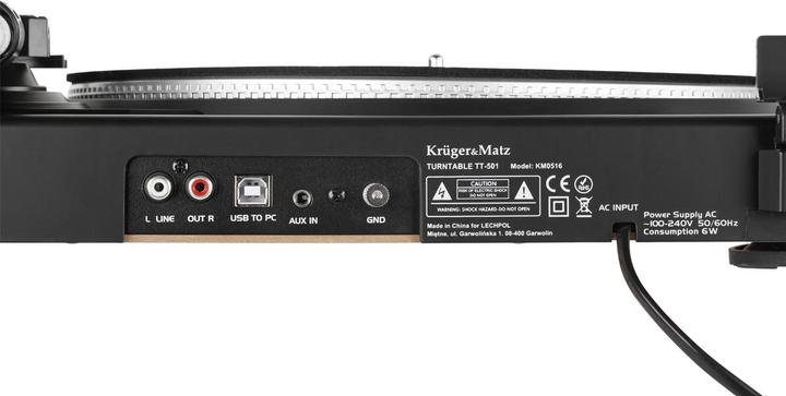 Actual product image Krüger&Matz TT-501 (Automatic)