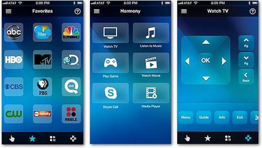 Produktbild Logitech Harmony Smart Control (Universal Fernbedienung, WLAN, Bluetooth, Infrarot)