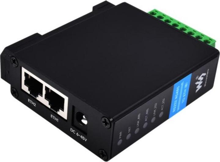 Produktbild WaveShare RS232 RS485 zu RJ45 Ethernet Serial Server POE ETH (B)