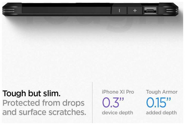 Actual product image Spigen Tough Armor (Apple iPhone 12, Apple iPhone 12 Pro)