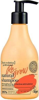 Actual product image Natura Siberica Siberica Professional Hair Evolution Professional Re-Grow Natural Shampoo Strengthening & Active