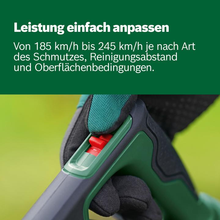 Image du produit Bosch Home & Garden LeafBlower universel 18V-130 (Fonctionnement sur batterie, Souffleur de feuilles)